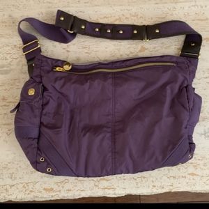 Stella McCartney Purple Lesportsac bag.